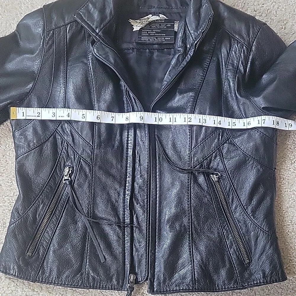 Harley Davidson Moon Shadow Tribal Leather Jacket - Picture 12 of 13